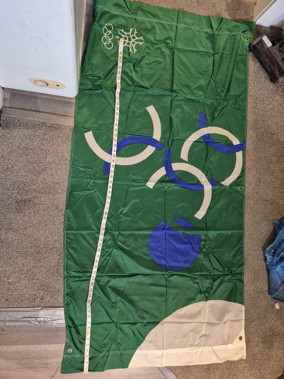 1998 Winter Olympic Games Flag - photo 3