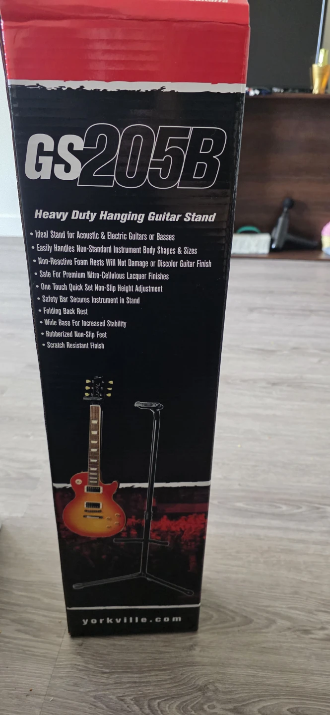 Yorkville GS205B Heavy Duty Hanging Guitar Stand