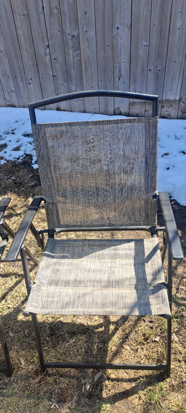 Set of 2 Folding Camp Chairs - photo 2