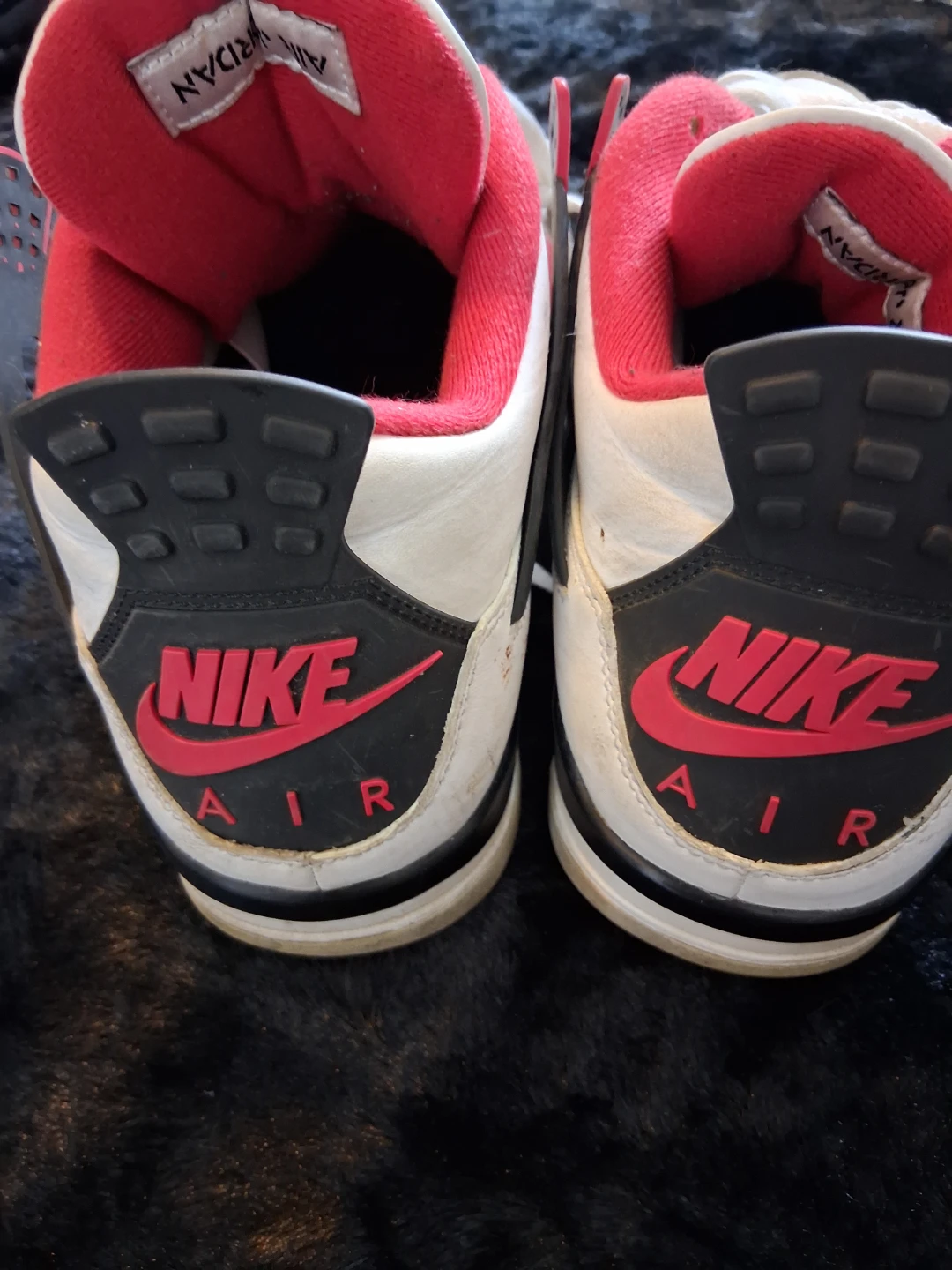 Nike Air Jordan 4 Retro White Red - photo 3