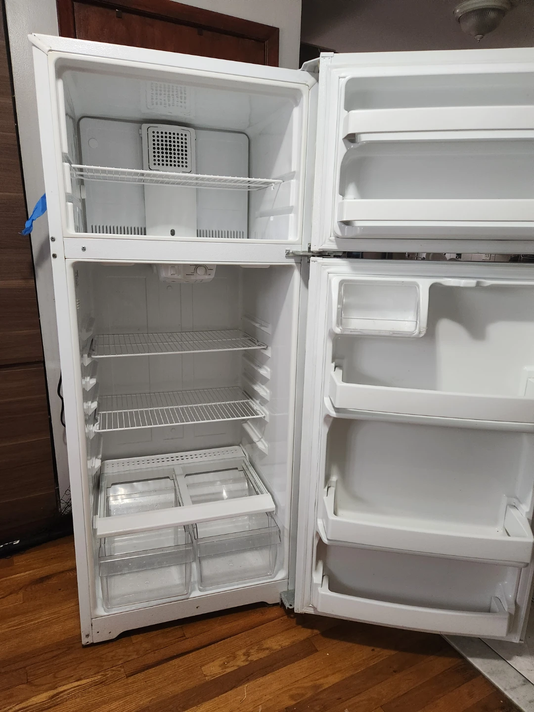 White Hotpoint Refrigerator
