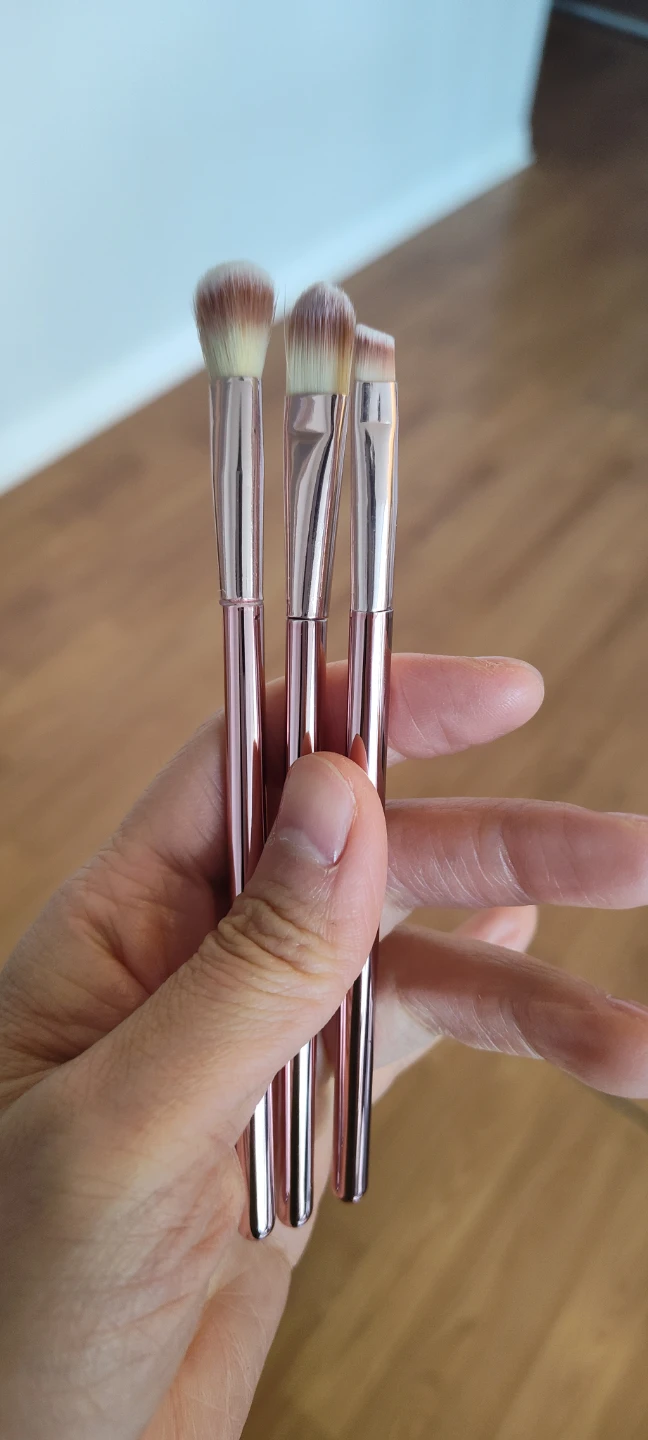 Rose Gold Makeup Brush Set