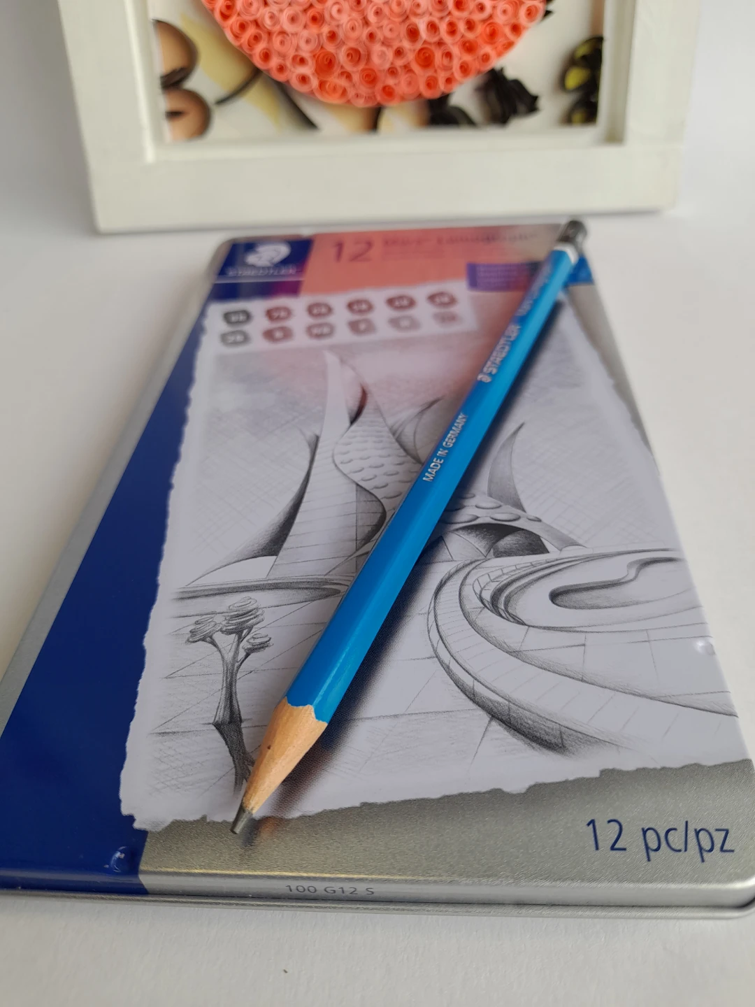 Staedtler Mars Lumograph Drawing Pencils - 12 pc Tin