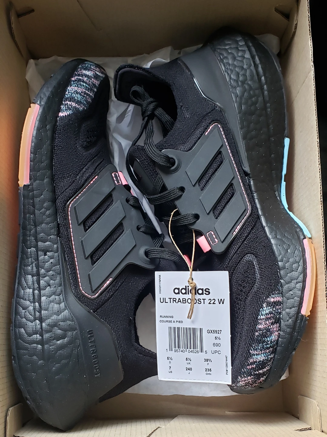 Brand new Adidas Ultraboost 22W Women's Running Shous