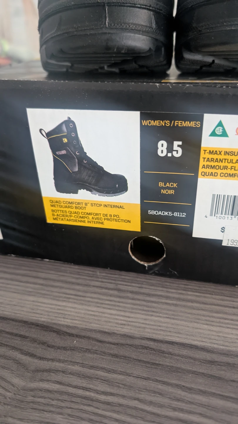 Dakota Women's Workpro Series 8" Metguard Boots