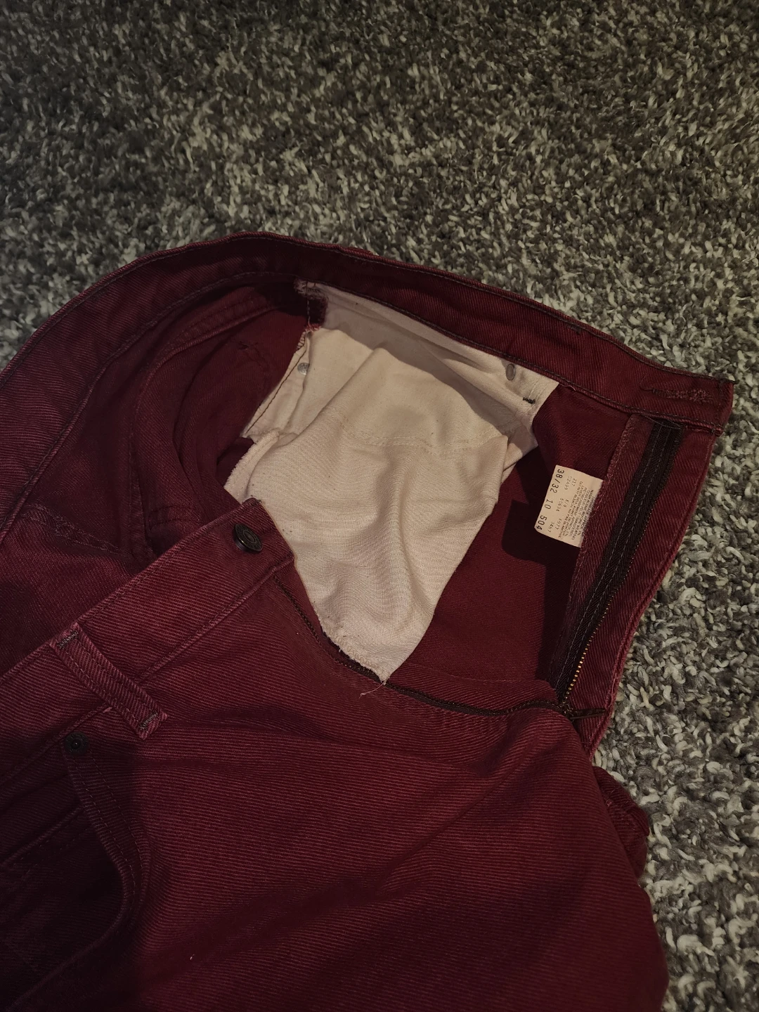 Levi's 634 Jeans - 38/32 - Red - photo 5