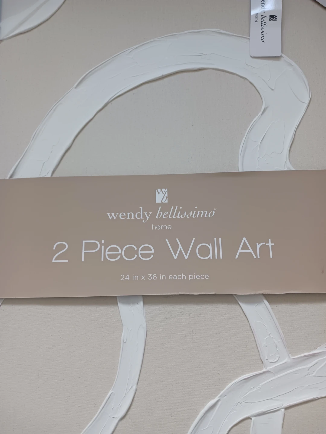 2 Piece Wall Art – Wendy Bellissimo Home (24” x 36” Each) - photo 4