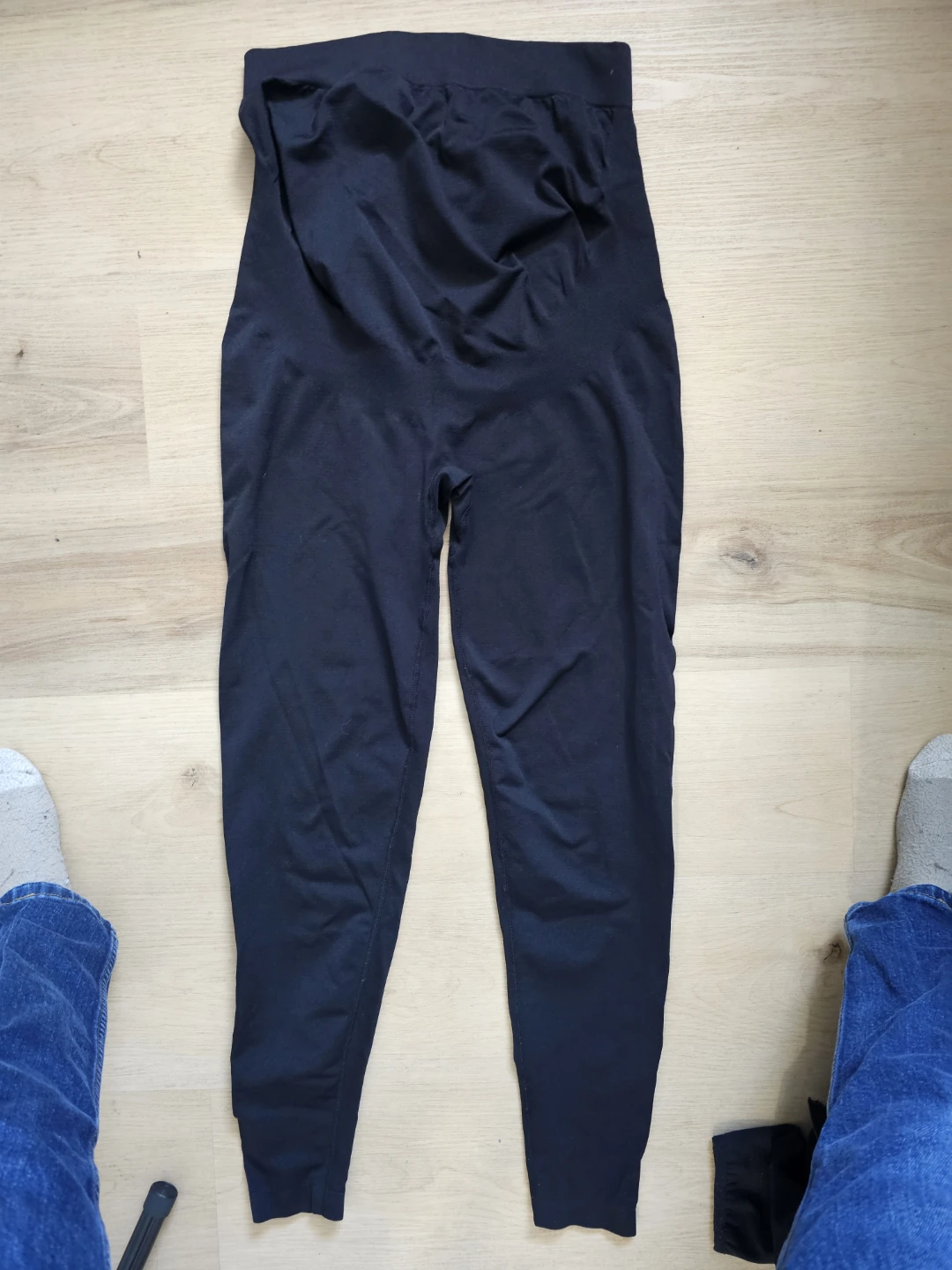 Black Maternity Leggings Size Large