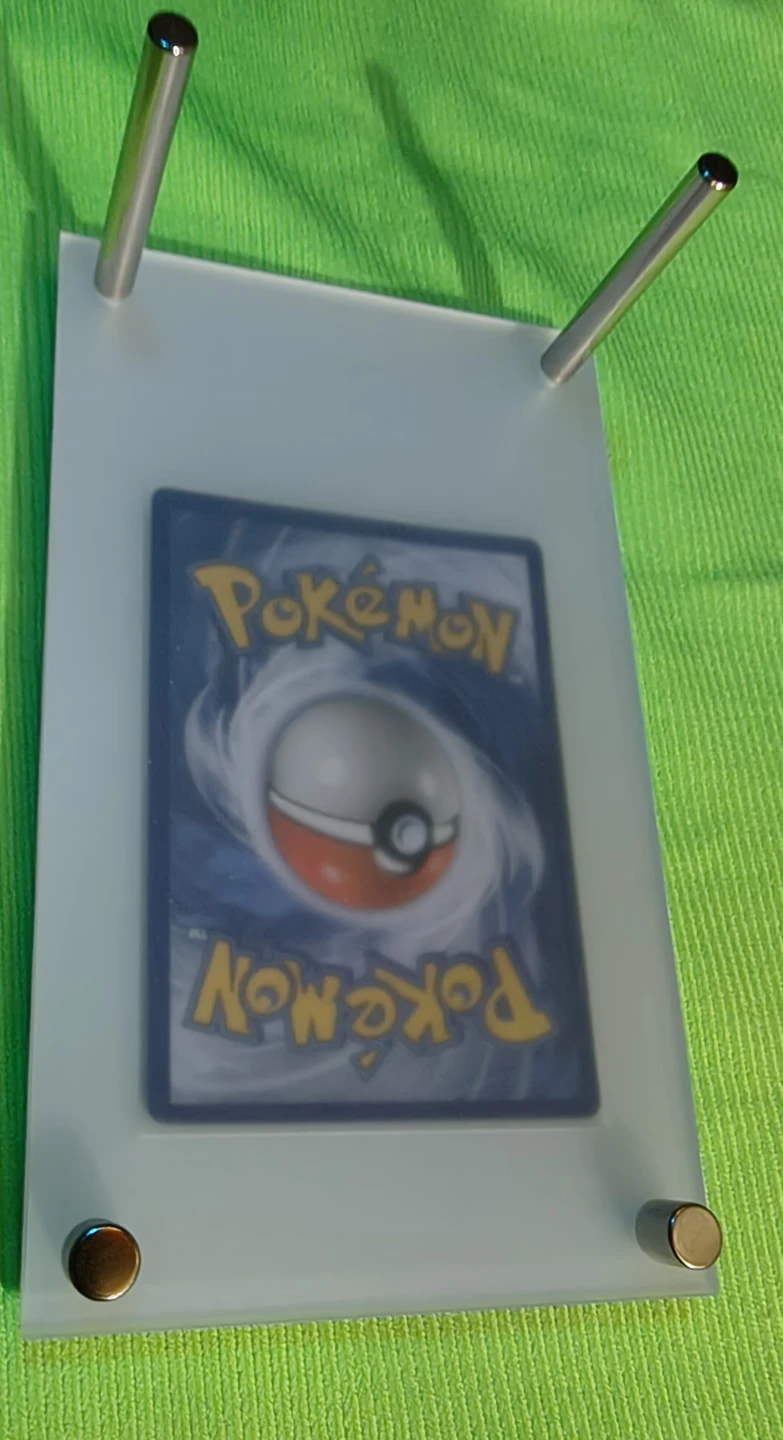 Pokemon Gengar EX proxy Card and acrylic display stand - photo 5