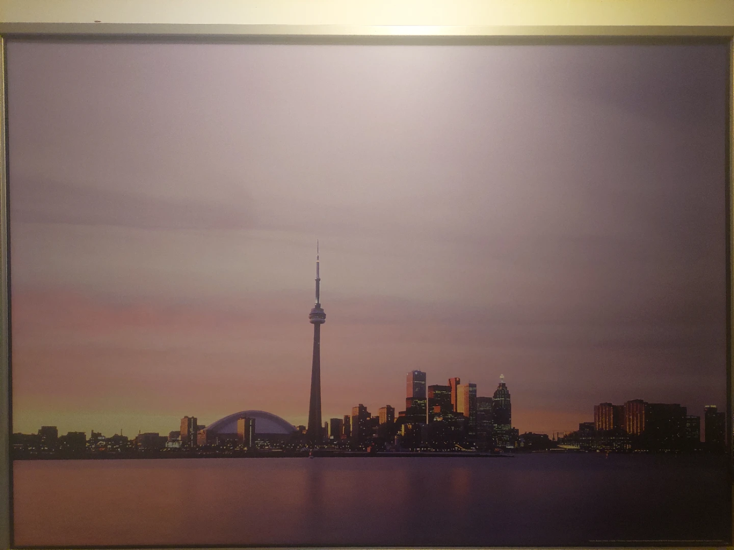 Set of 2 Toronto Skyline Framed Art Prints - photo 2