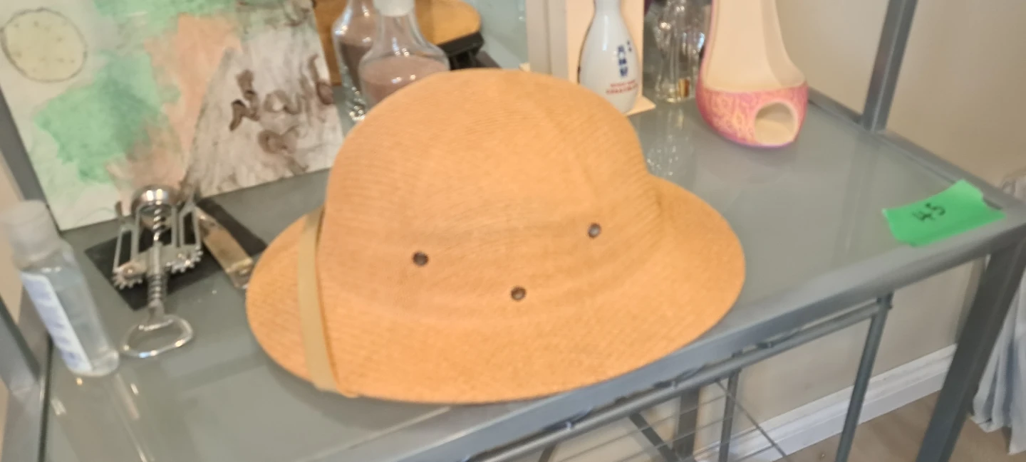 Megill Straw Pith Helmet Hat