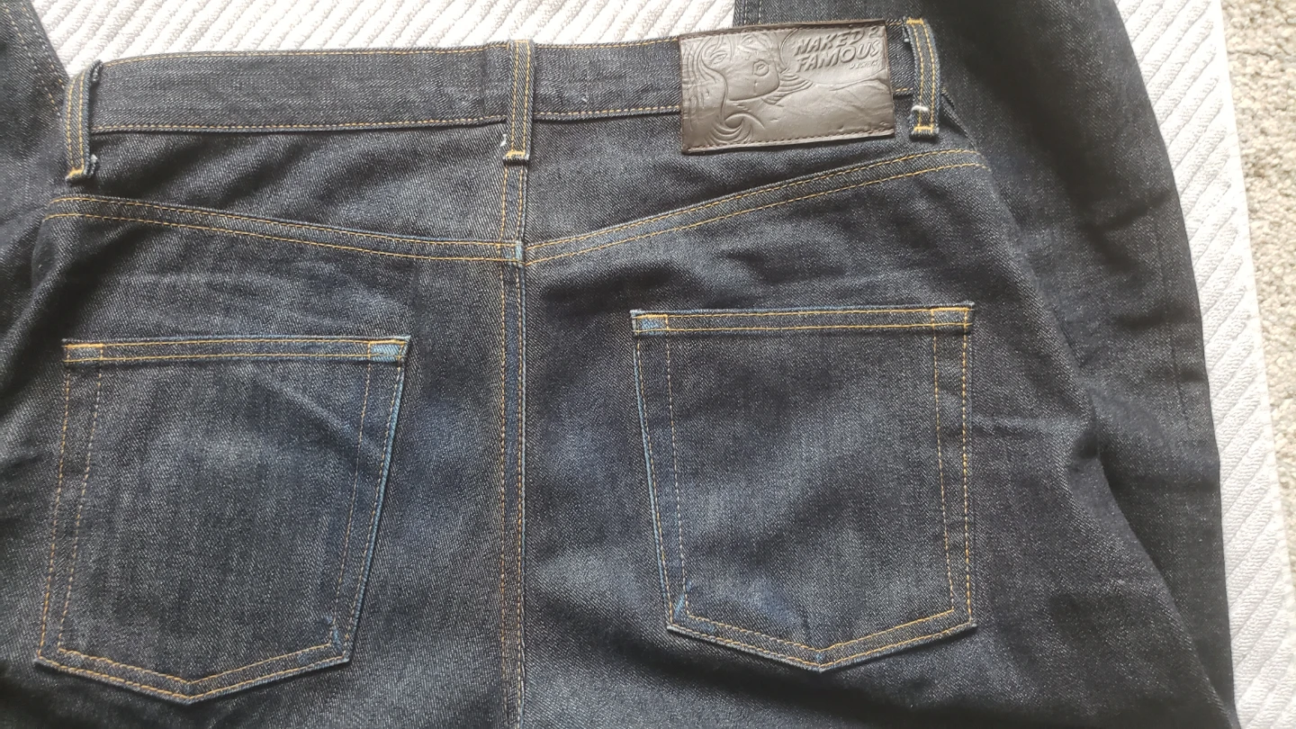 Naked & Famous "Easy Guy" Left Hand Twill Selvedge Jeans - photo 4