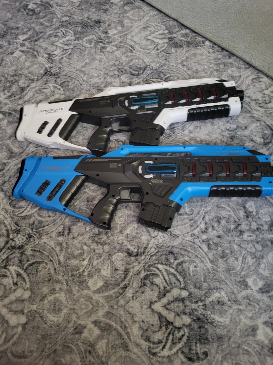 POWER-UP Laser Tag Blasters - Blue and White