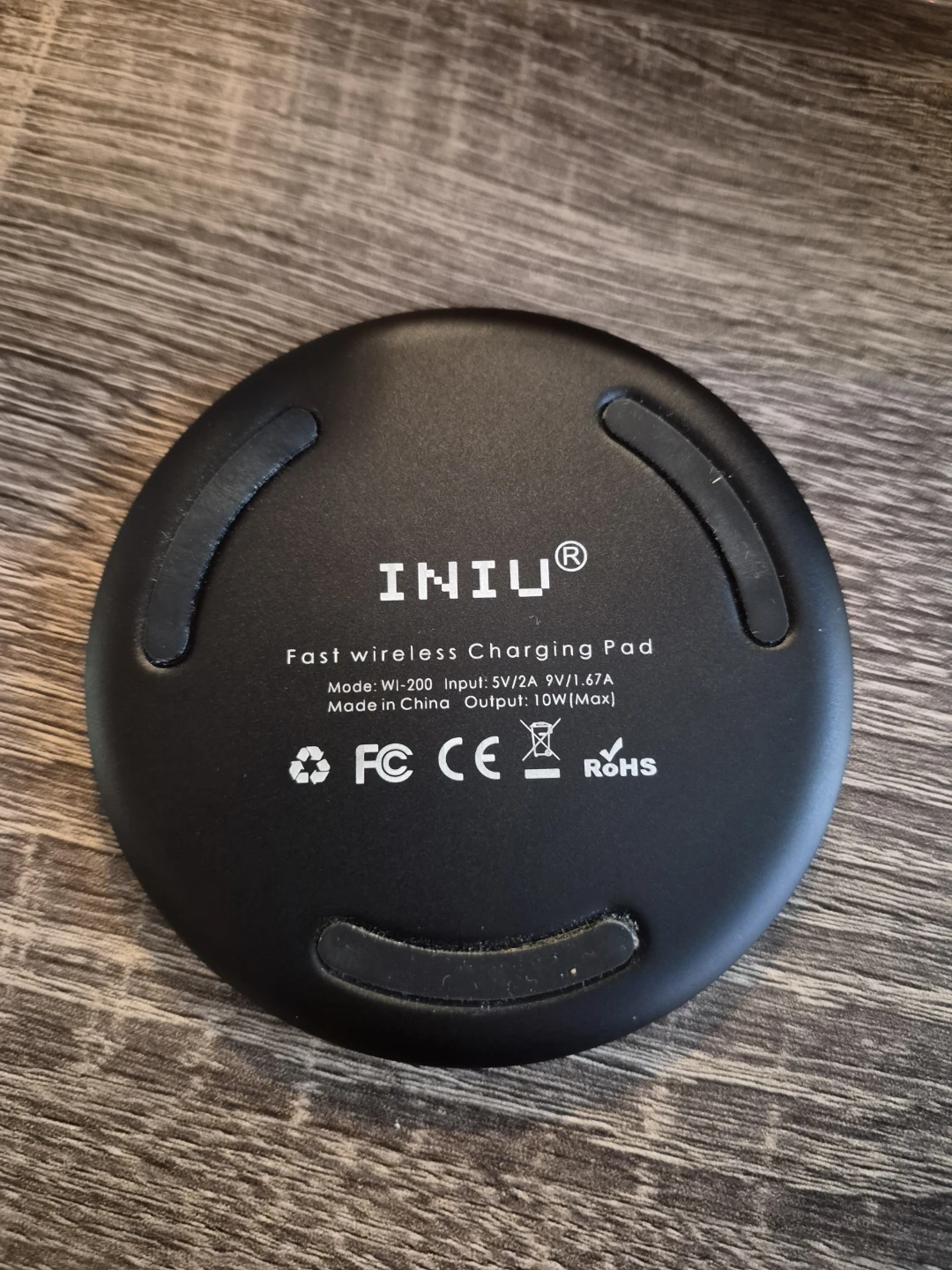 INIU Fast Wireless Charging Pad (pad only) - photo 2