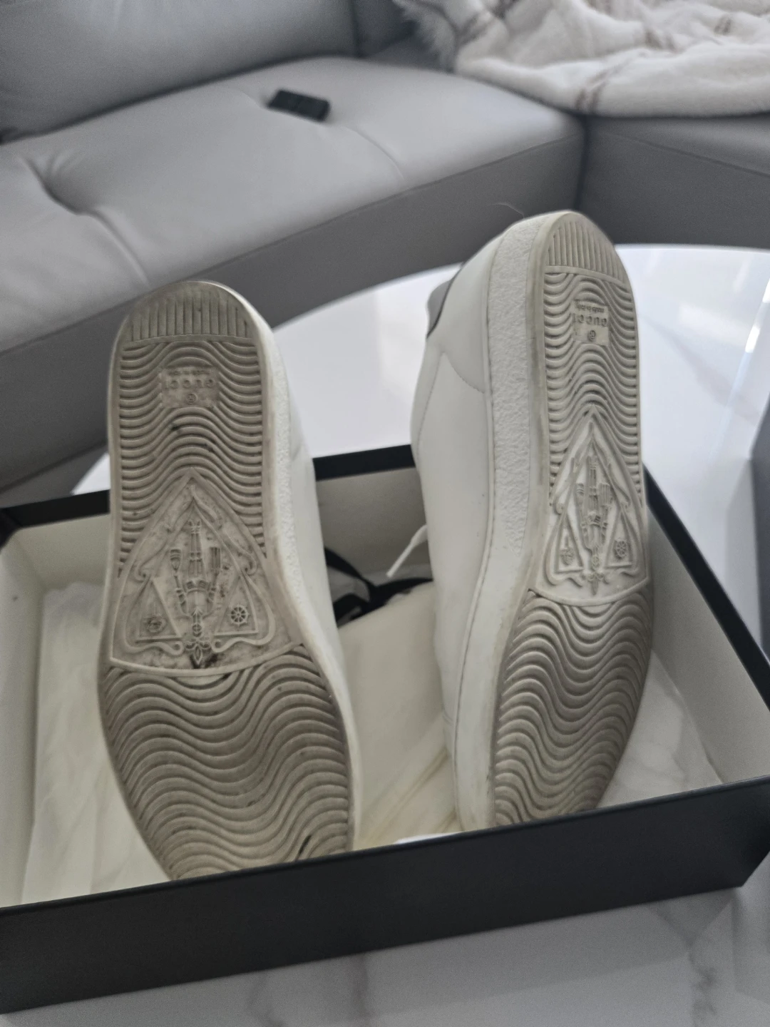 Gucci Low Tops Sneakers White EU 38.5 - photo 4