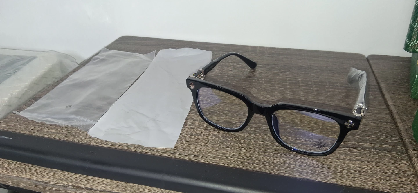 Chrome Hearts Glasses - Black/Silver