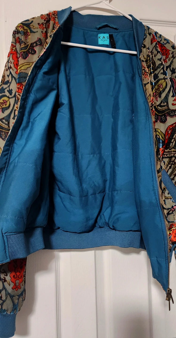 KAS Designs Bomber Jacket - Size L - photo 3