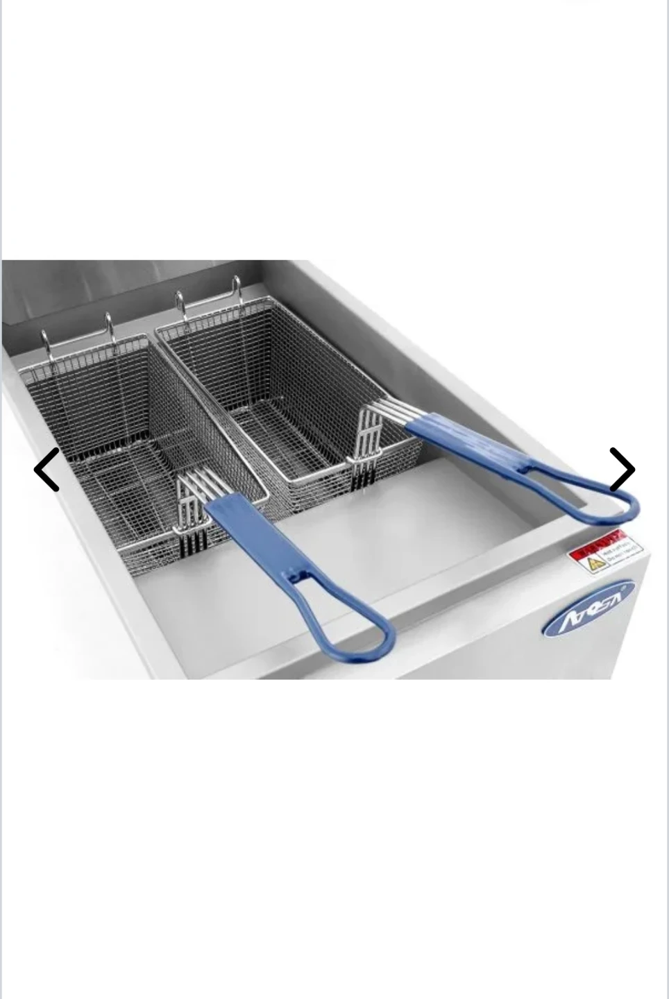 ATFS-40 — 40 LB Deep Fryer, new in box - photo 3