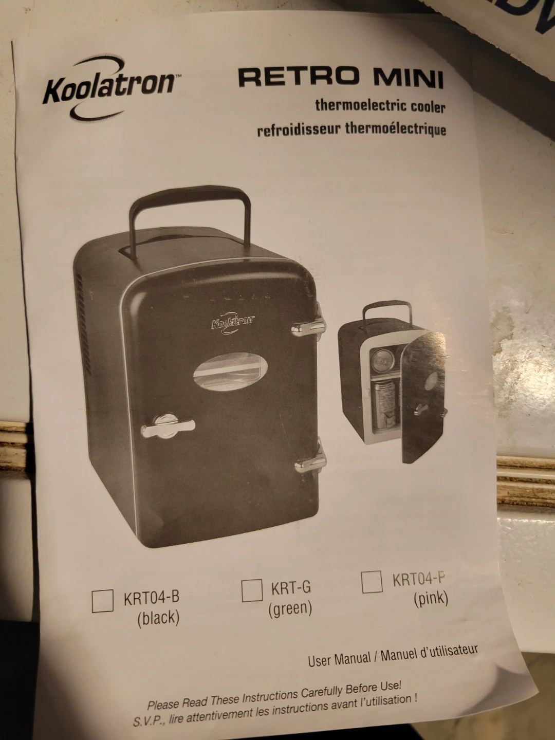 Koolatron Retro Mini Thermoelectric Cooler - photo 2