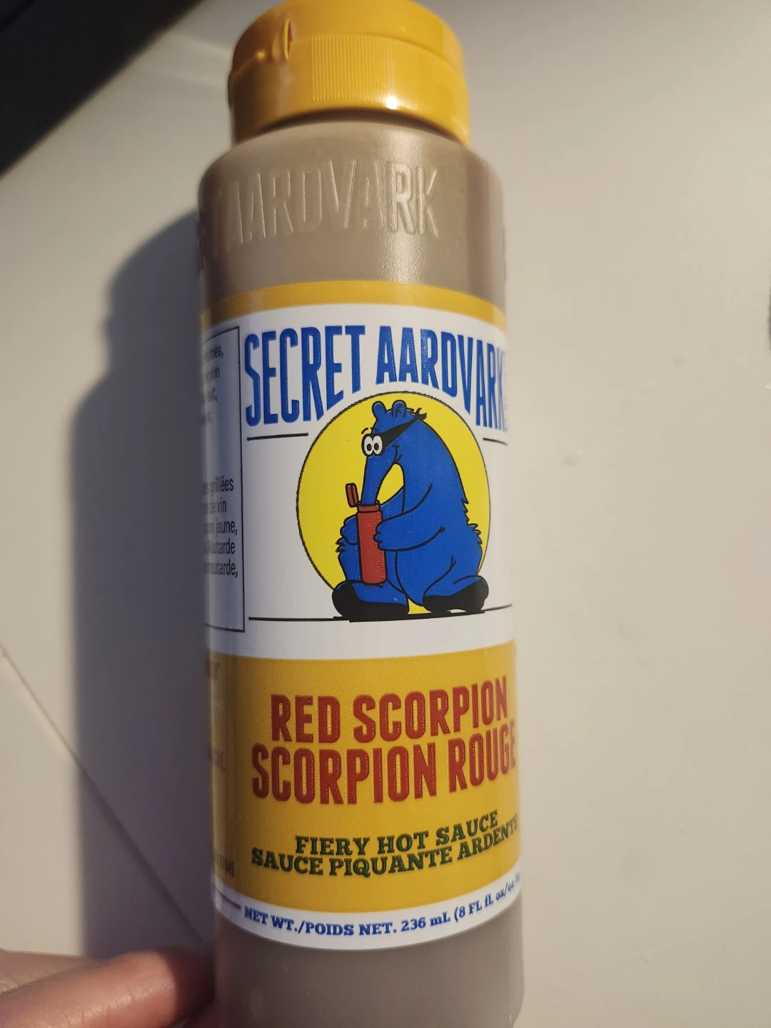 Secret Aardvark Red Scorpion Fiery Hot Sauce unopened