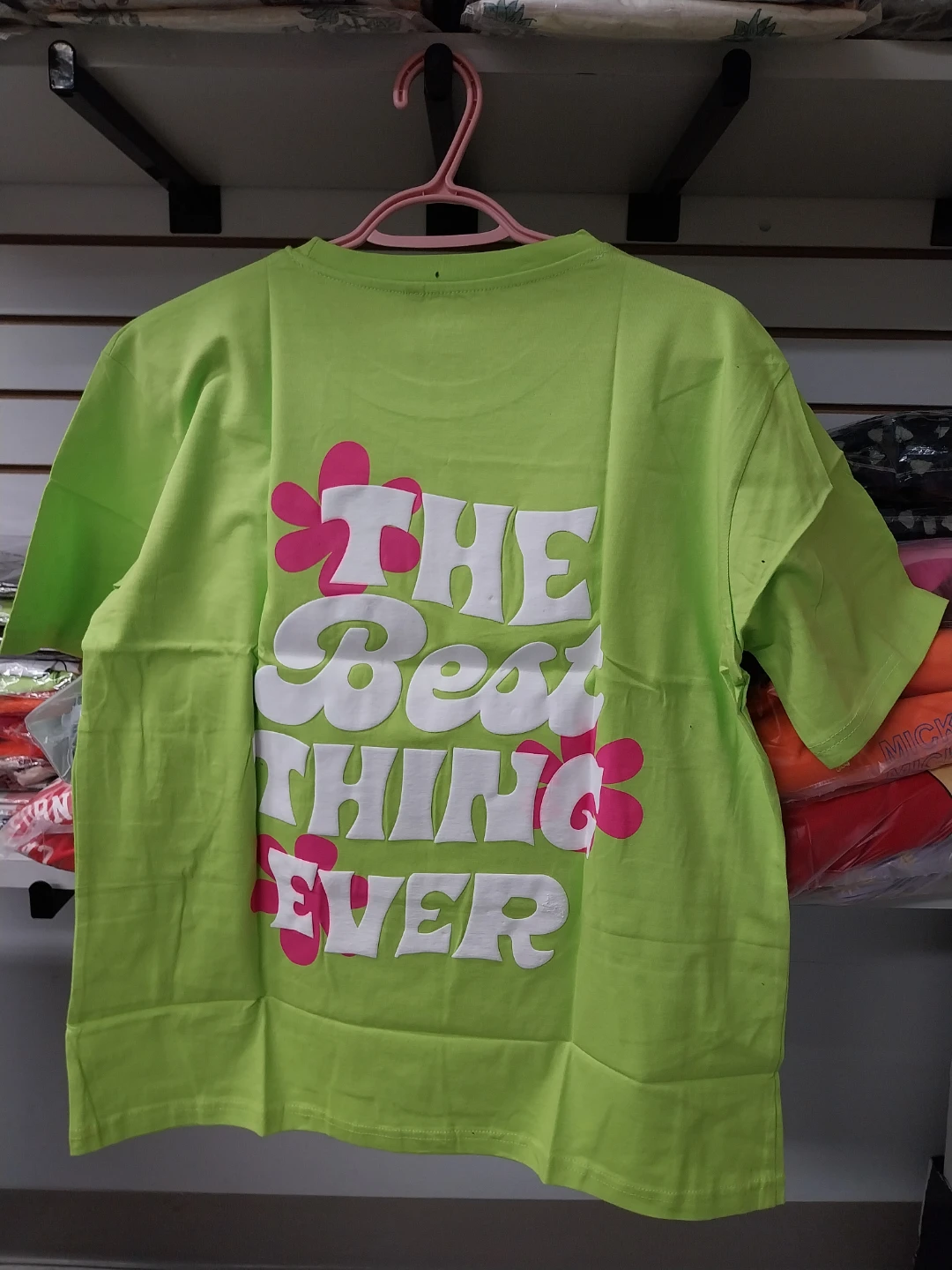 M&M Pure Cotton Graphic T-Shirt - Lime Green - photo 2