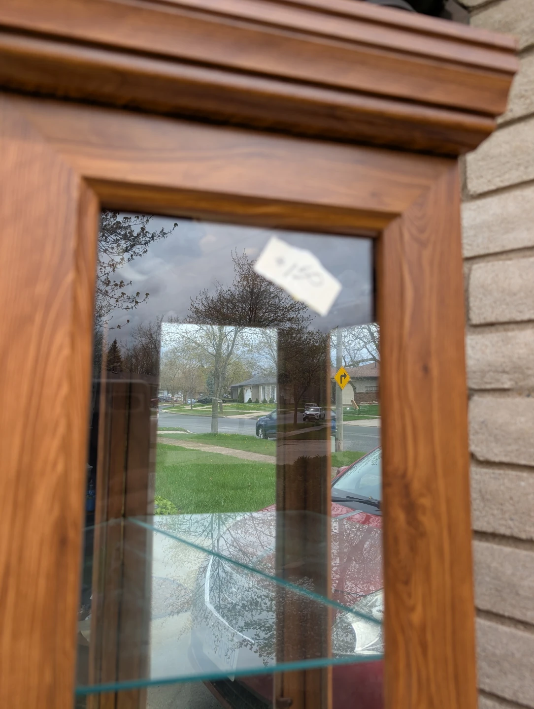 Wooden Glass Display Cabinet - photo 4
