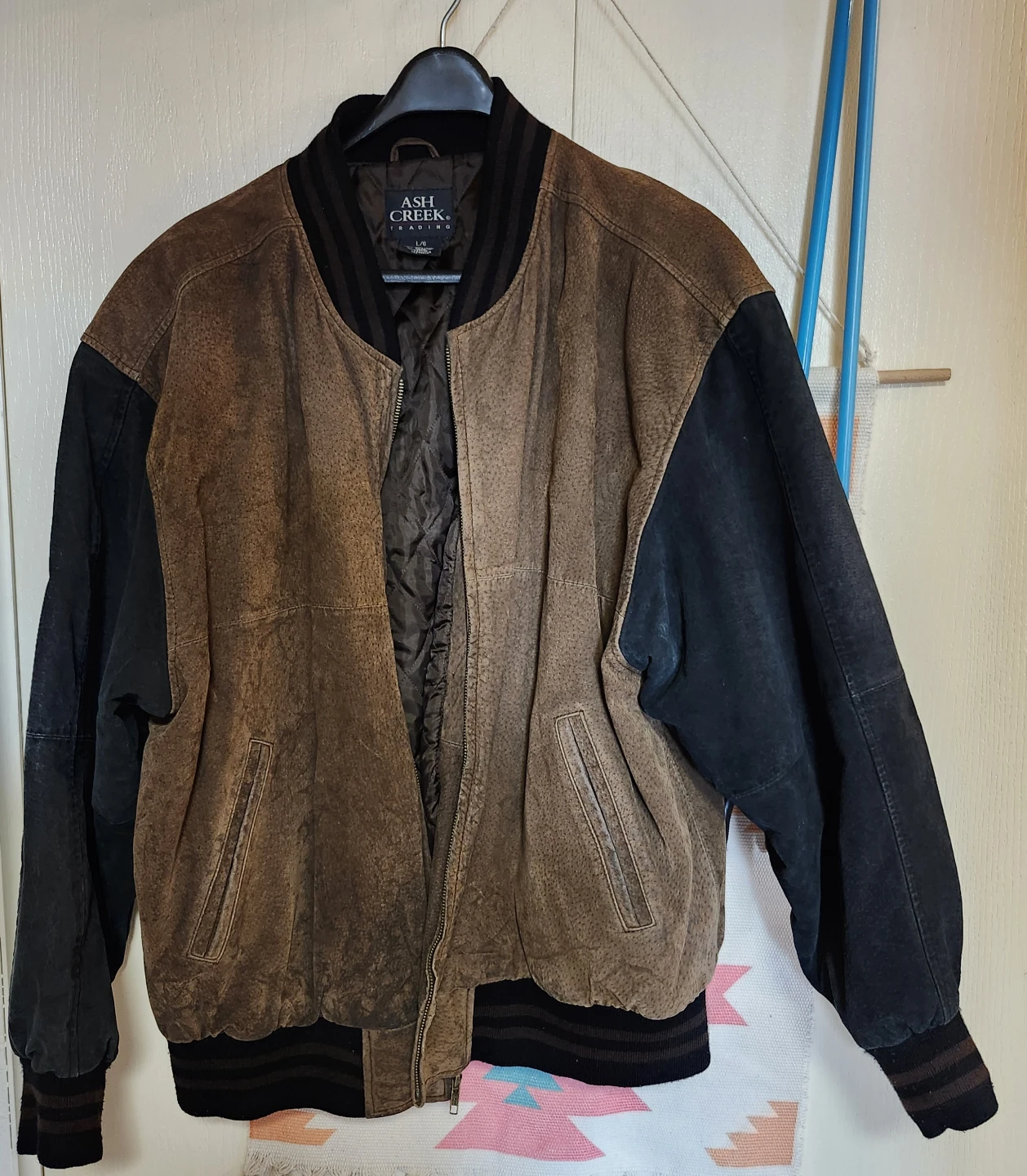 Ash Creek Trading Leather Bomber Jacket L/G - photo 2