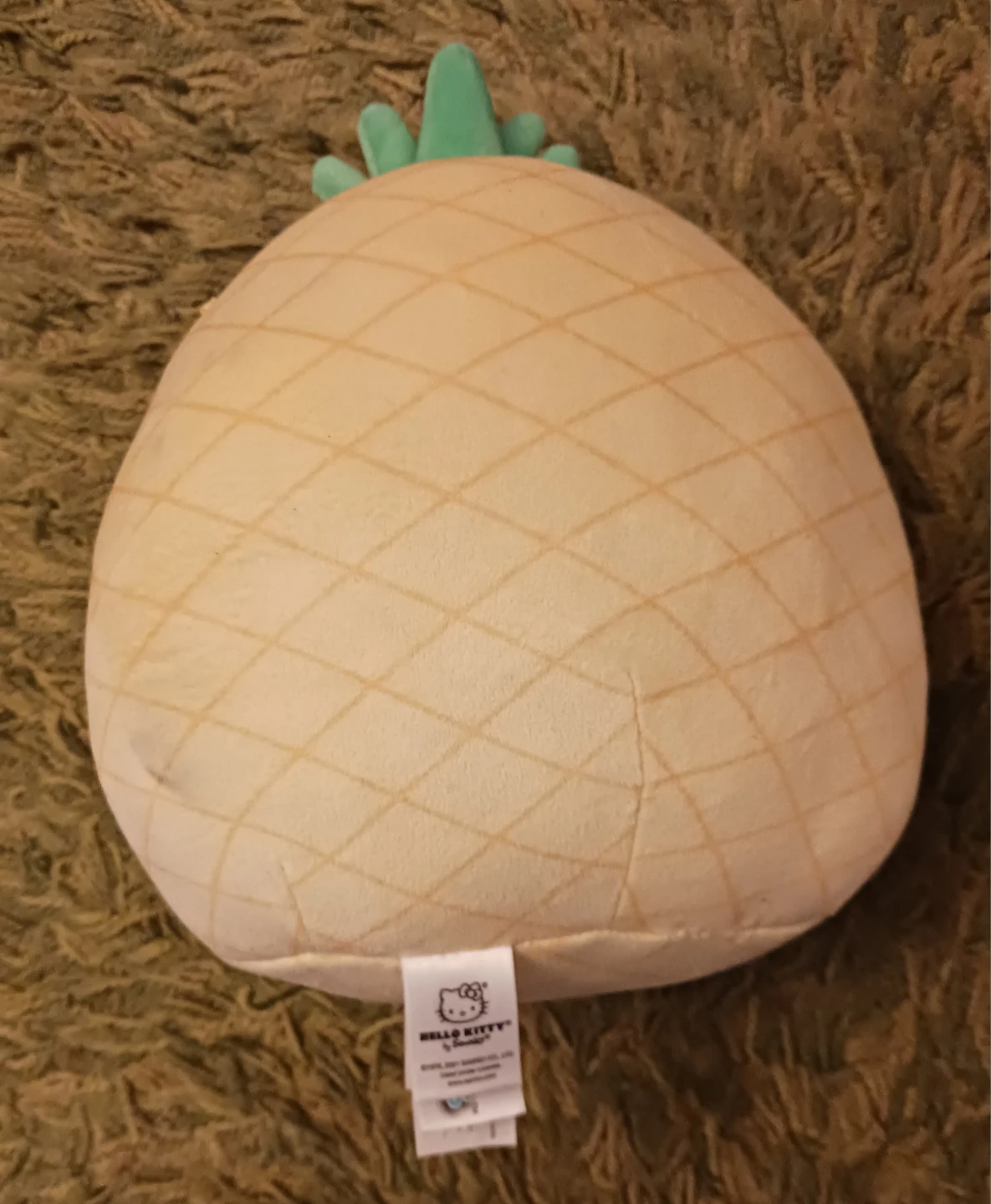 Hello Kitty Pineapple Squishmallow Plush - photo 2
