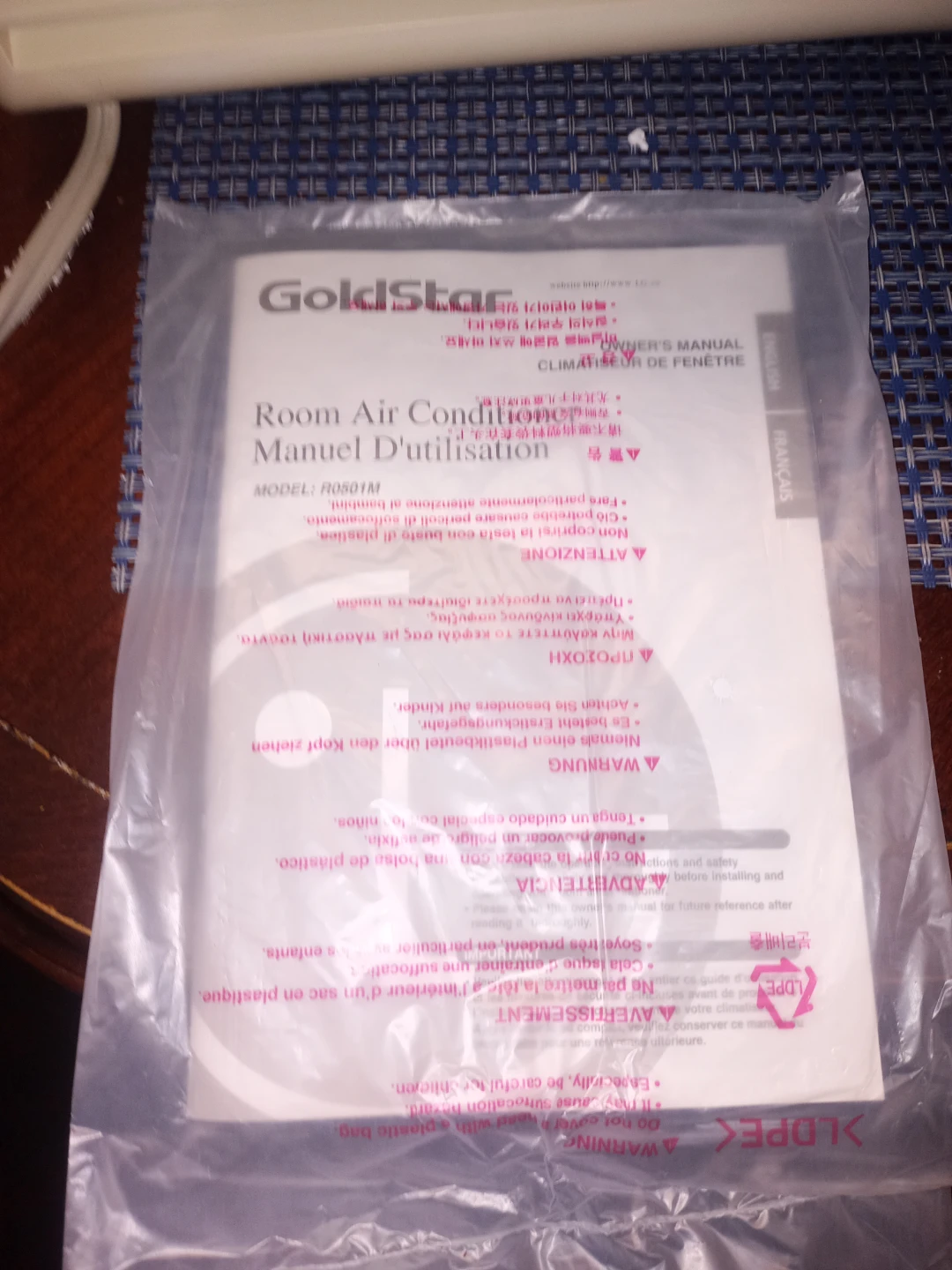 Goldstar Air Conditioner 5,050 BTU Mod# RO501M - New! - photo 5