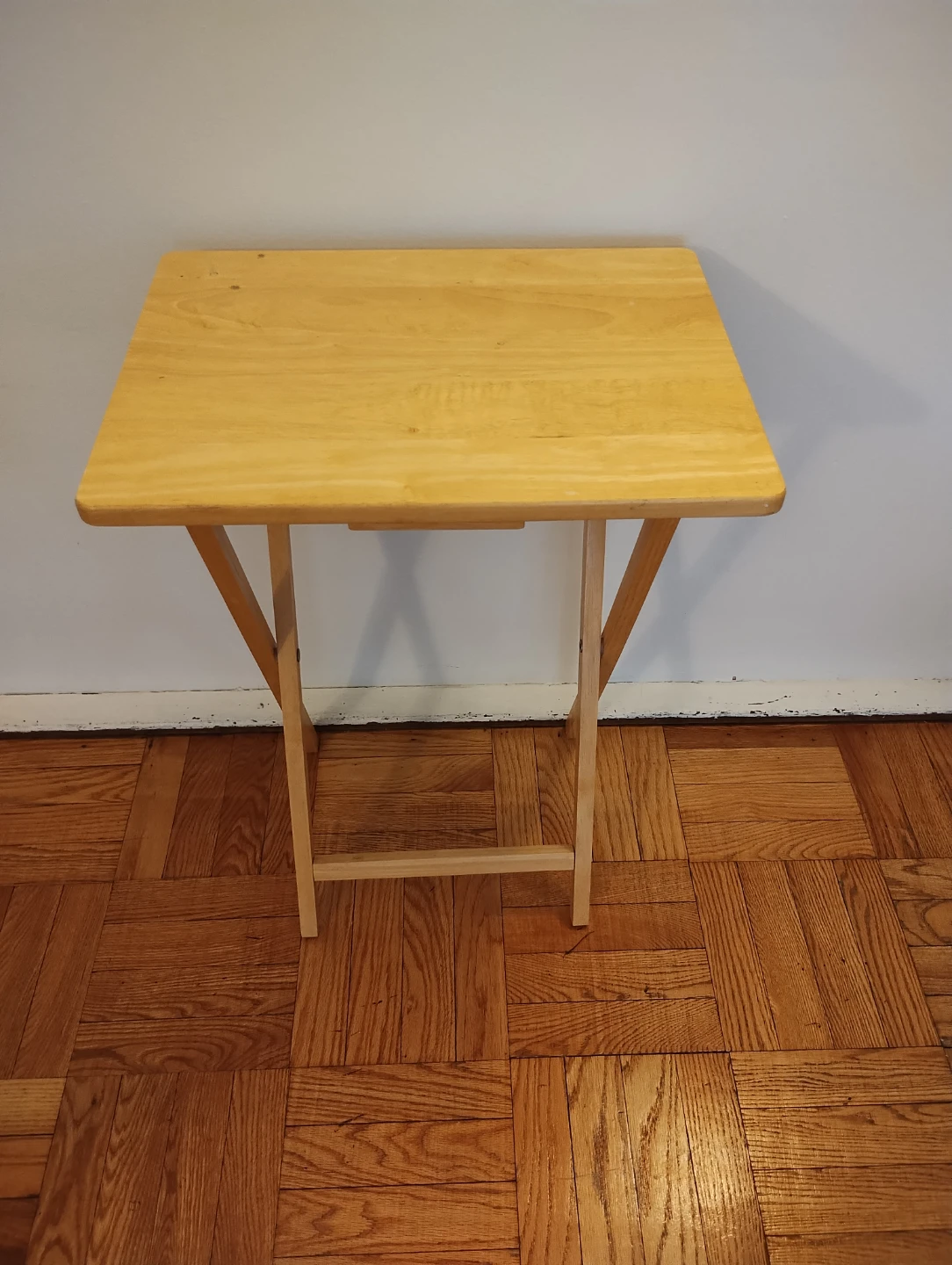 Wooden Folding TV Tray Table