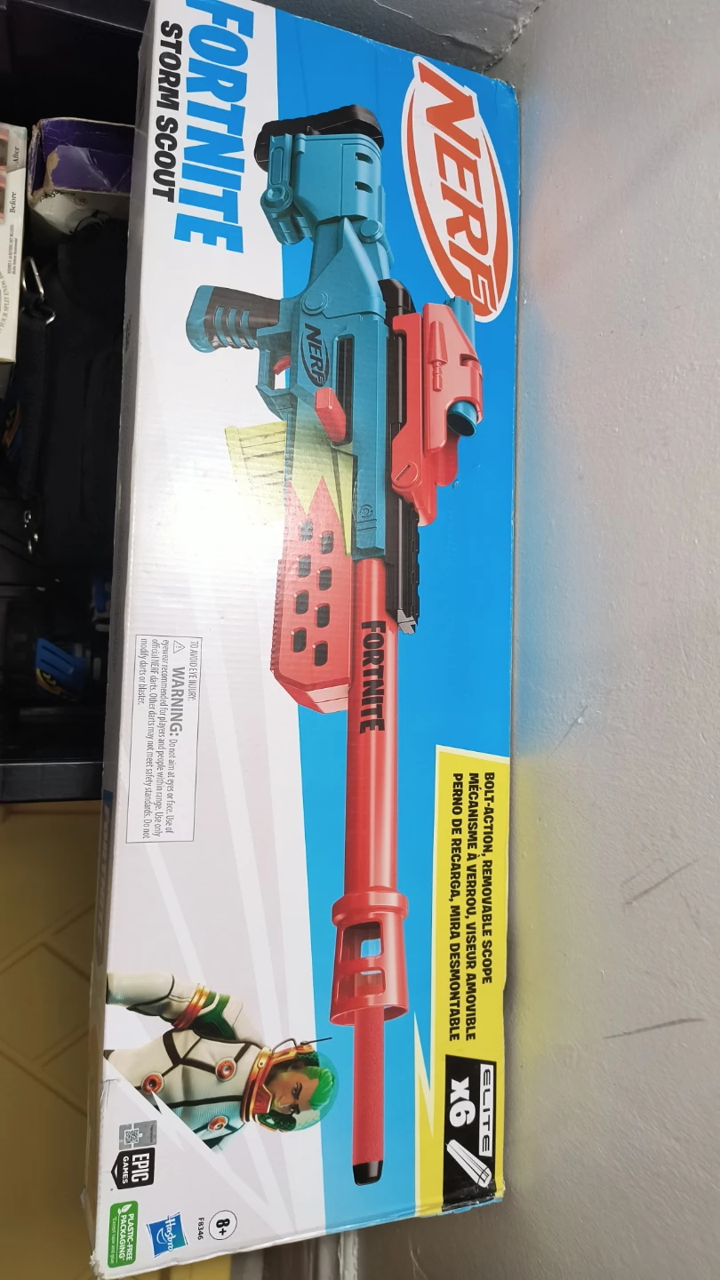 BRAND NEW Nerf Fortnite x Blue Shock Elite Dart Blaster - photo 4