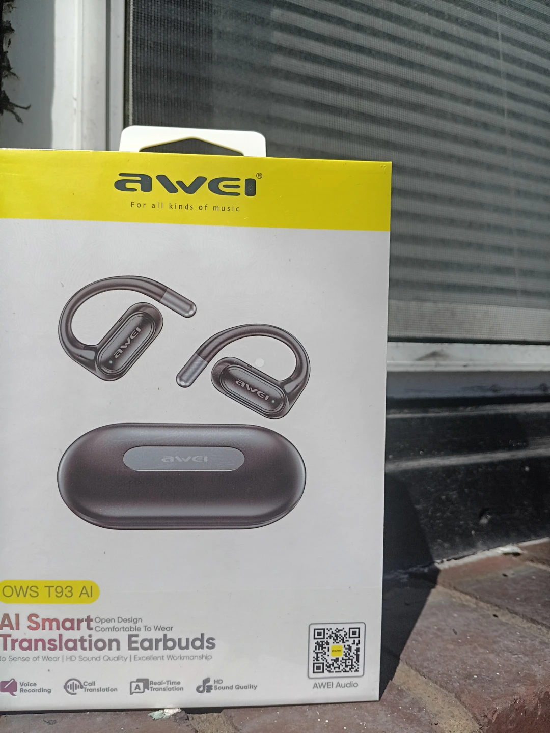 Awei OWS T93 AI Translation Earbuds