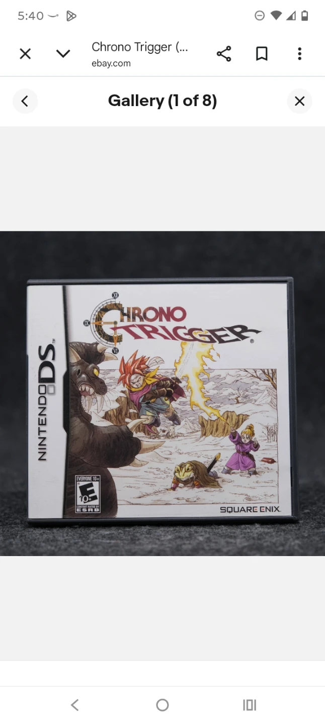 Chrono Trigger Nintendo DS Ultimate Hits