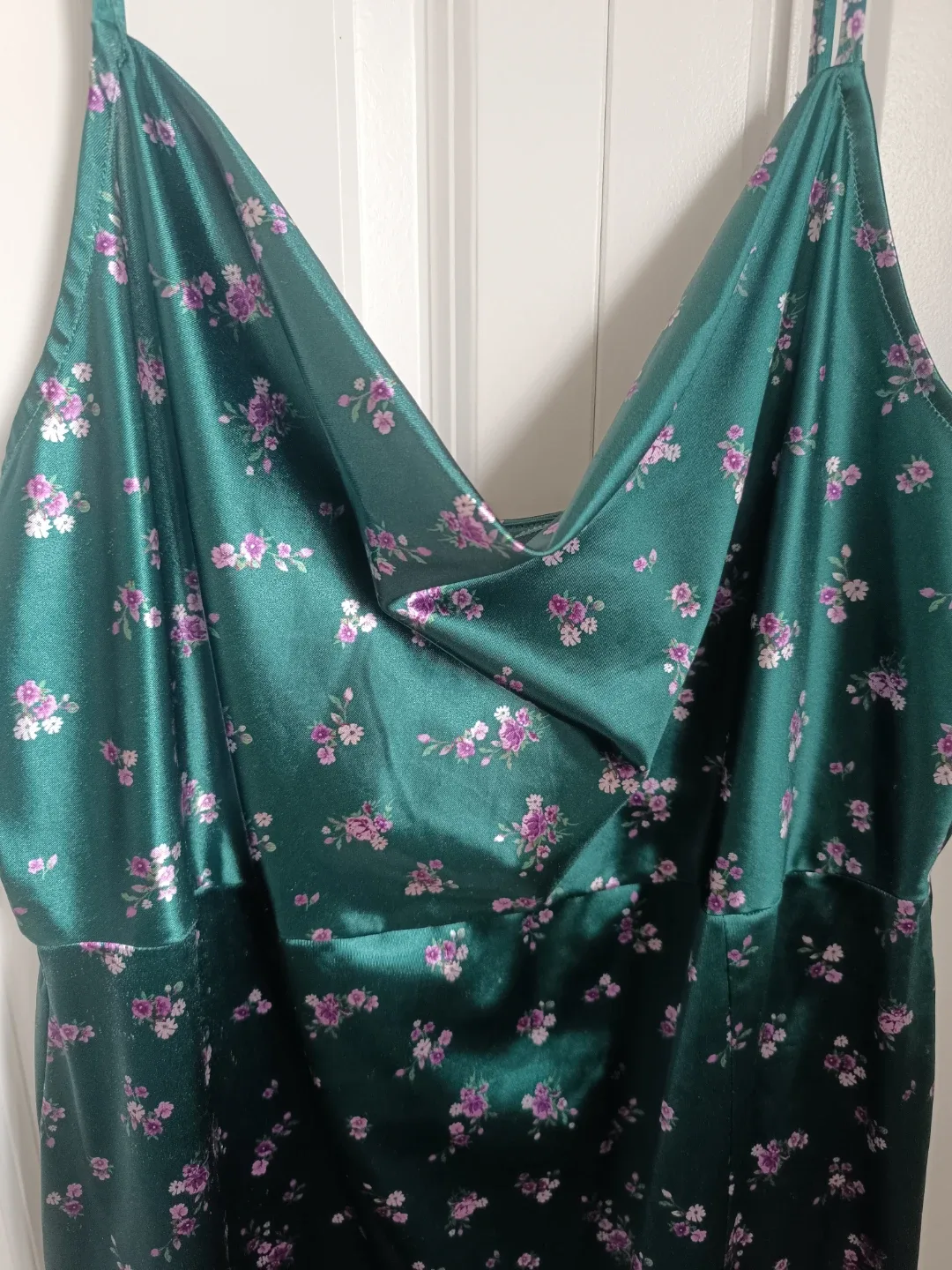 DIVIDED floral slip dress - Green - XL - photo 2