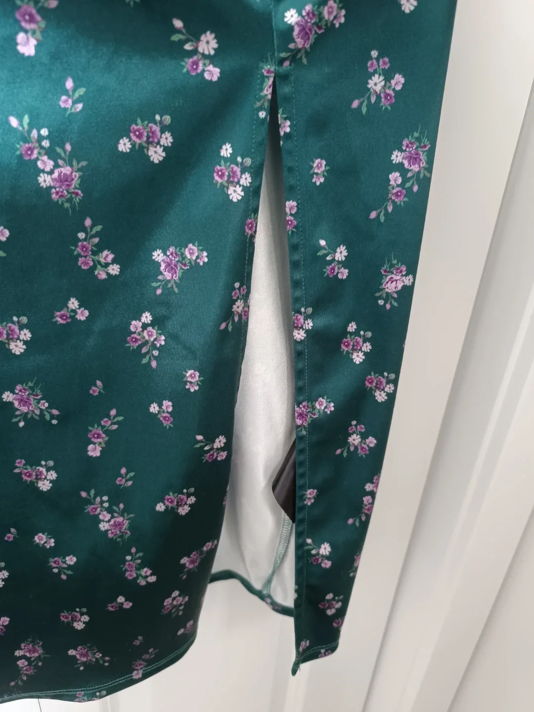 DIVIDED floral slip dress - Green - XL - photo 3