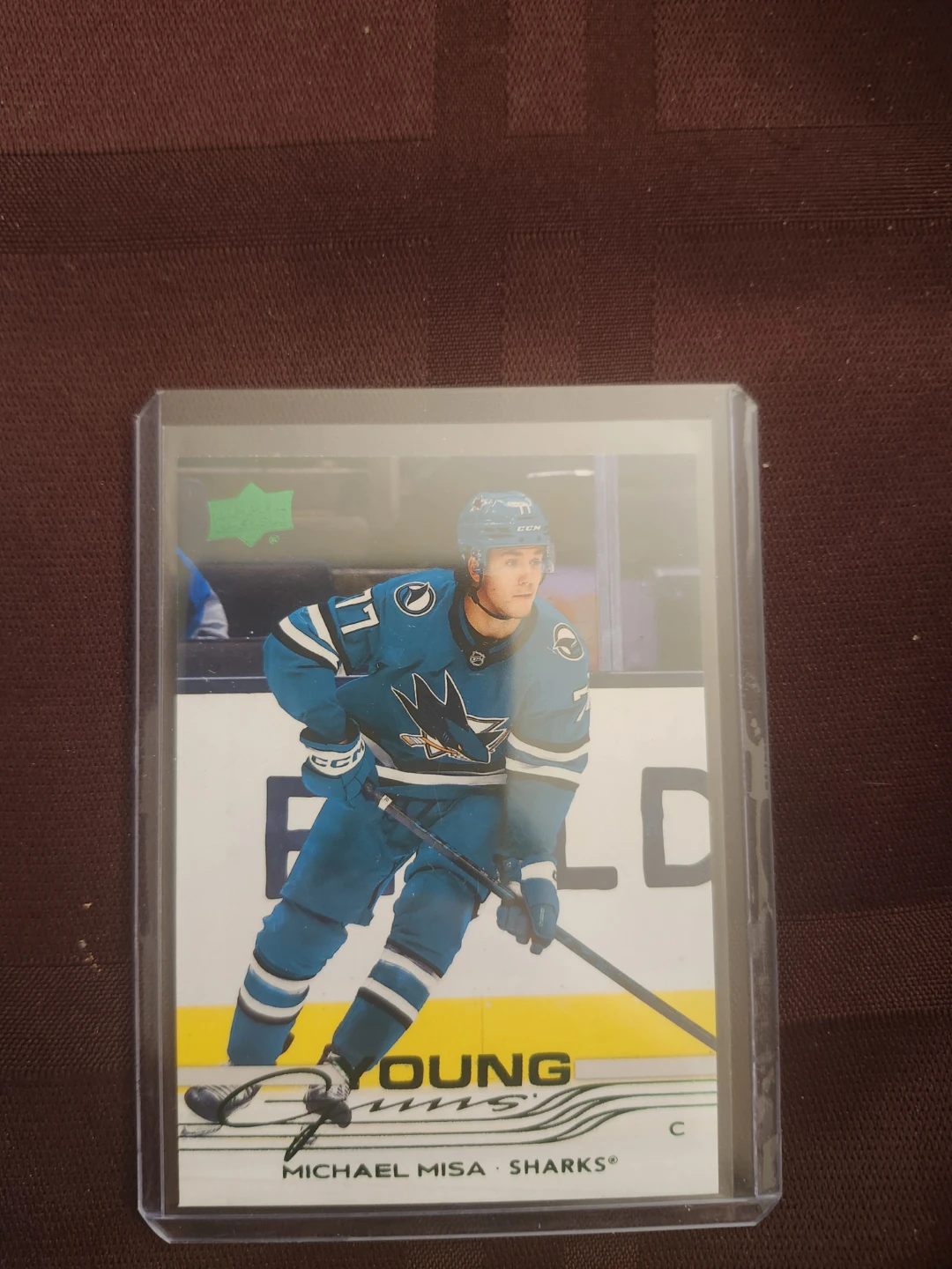 Michael Misa 2025-26 Upper Deck Series 2 Hockey Card