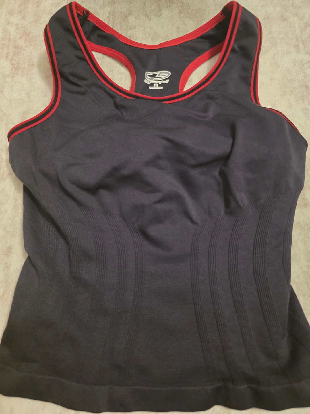 Champion Women's Navy Blue Racerback Athletic Tank Top