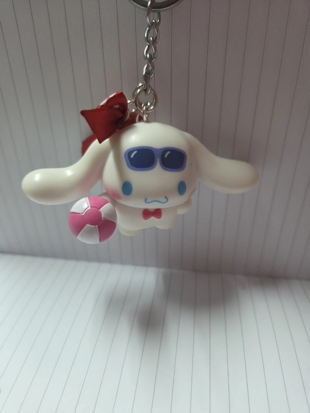 Cinnamoroll Keychain with Beach Ball - photo 2