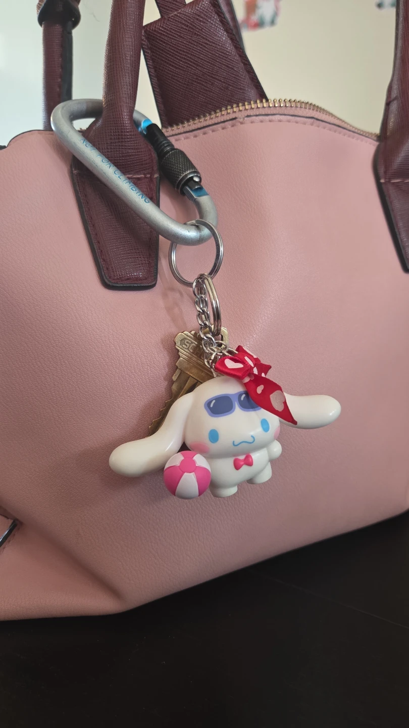 Cinnamoroll Keychain with Beach Ball - photo 3