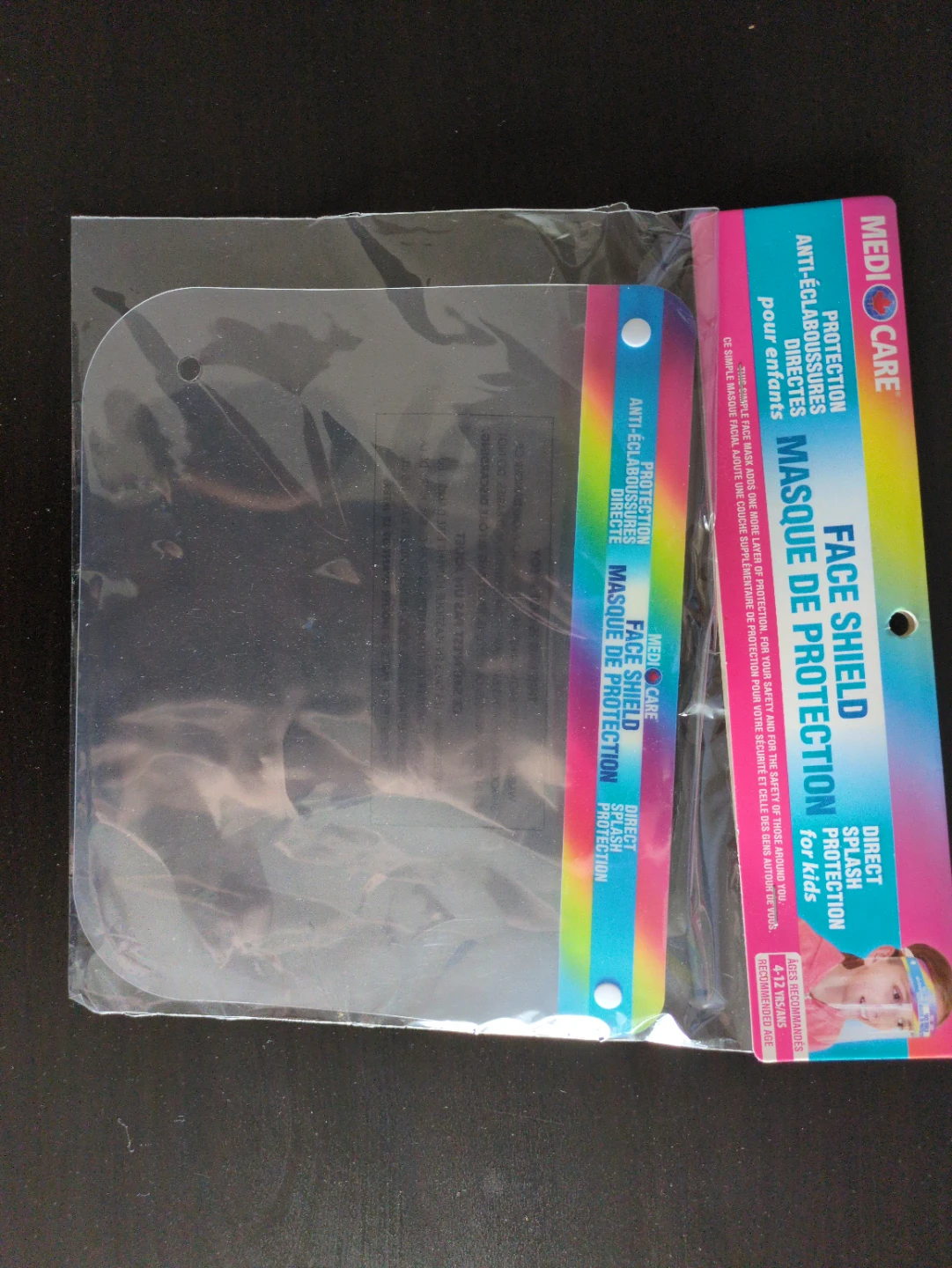 Medi Care Face Shield Protection for Kids
