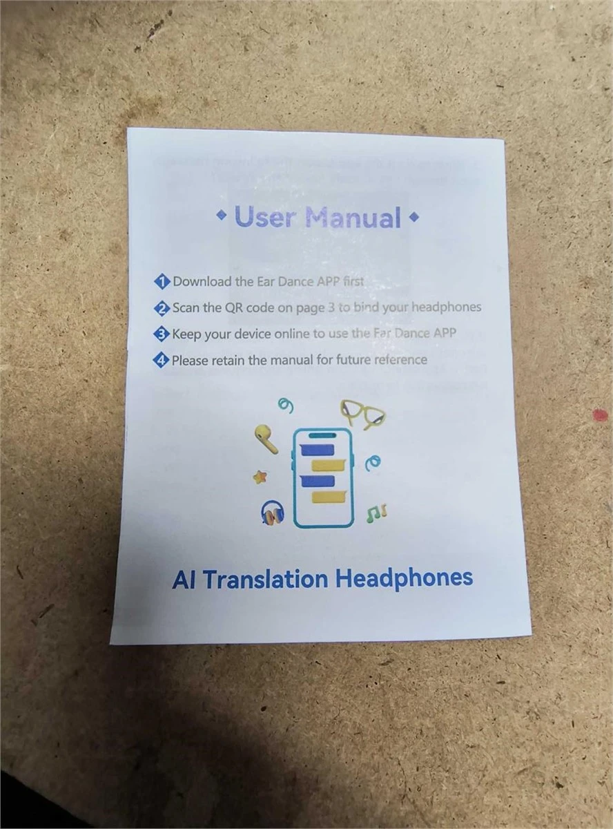 K08 AI Translation Headphones - photo 2