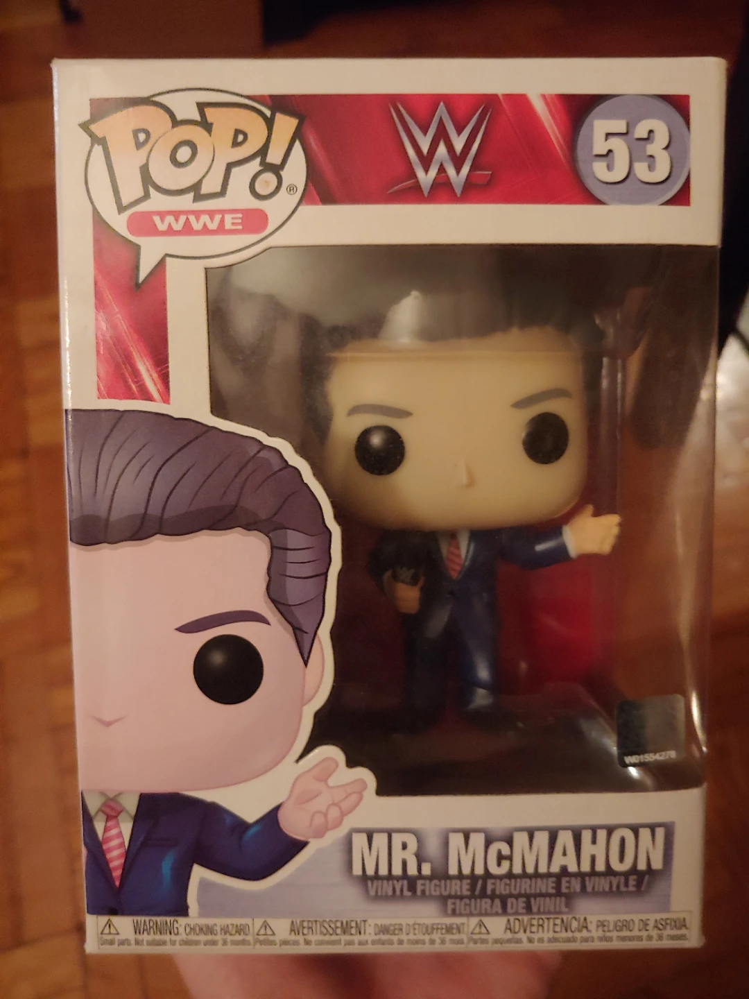 Funko Pop! WWE Mr. McMahon #53 Vinyl Figure