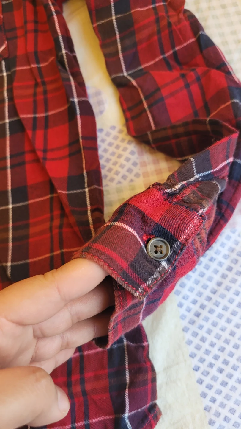 Organic cotton Vero Moda Flannel Shirt - photo 4