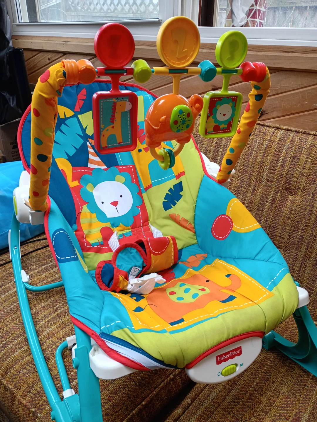 Fisher-Price Baby Bouncer Seat with Toys