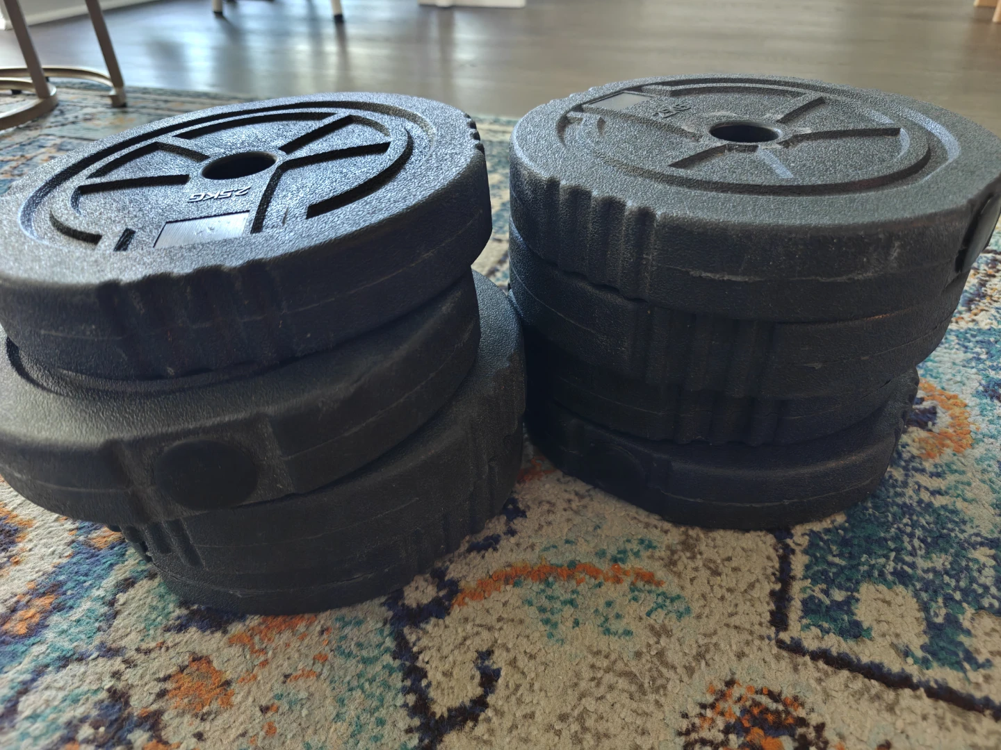 2.5 KG Weight Plates (Set of 8) - photo 4