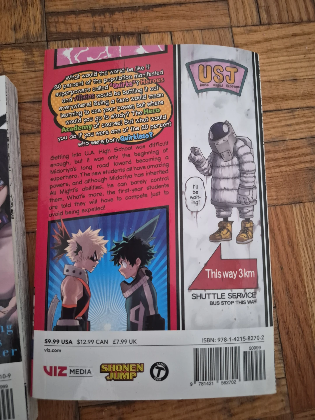 My Hero Academia Manga Volume 2 and 3 - photo 4