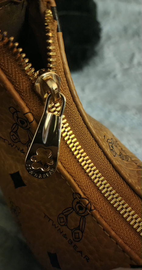 TTWN & BEAR Brown Teddy Bear Print Shoulder Bag - photo 4