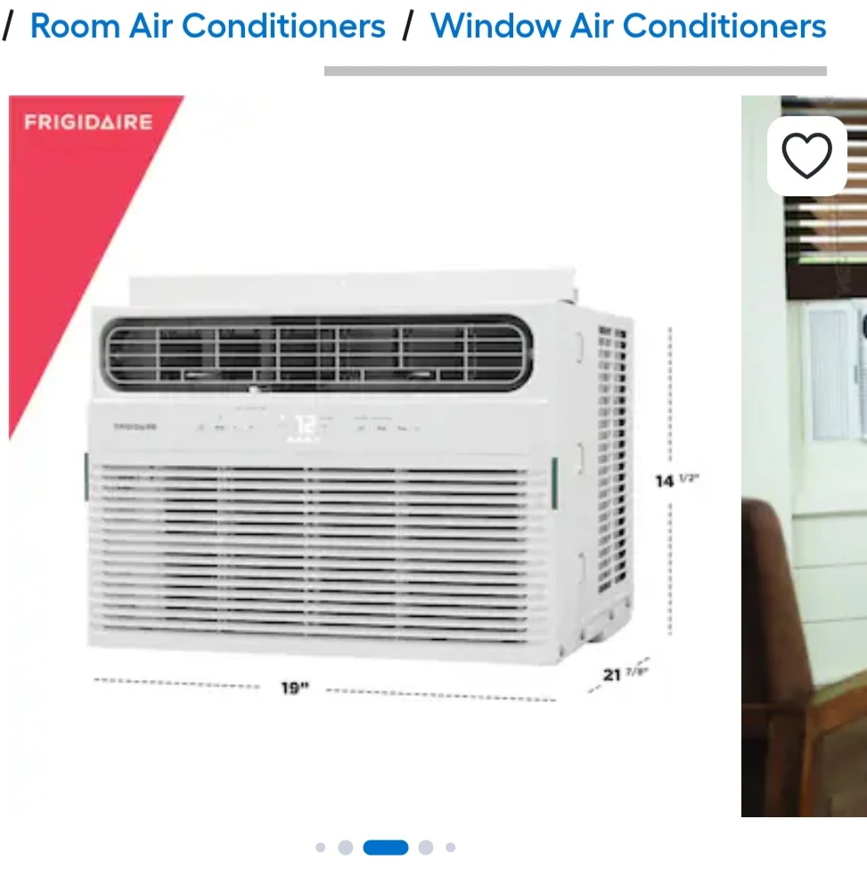 Frigidaire 12,000 BTU Window Air Conditioner - photo 2