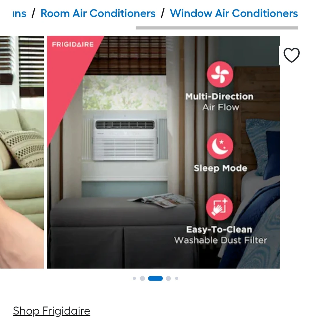 Frigidaire 12,000 BTU Window Air Conditioner - photo 3