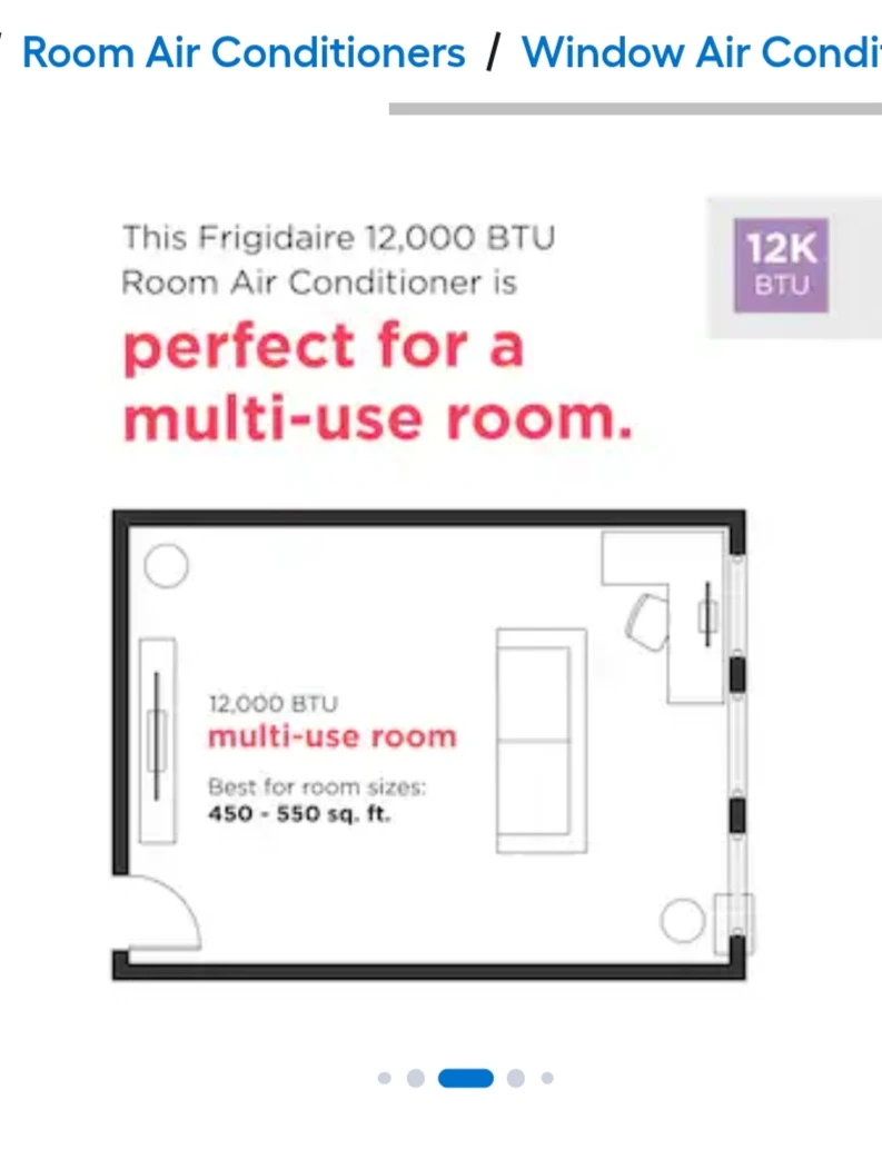Frigidaire 12,000 BTU Window Air Conditioner - photo 4